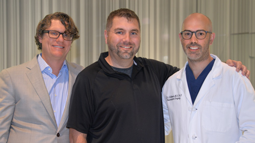 Dr. Kachmann, Chris and Dr. DiNapoli