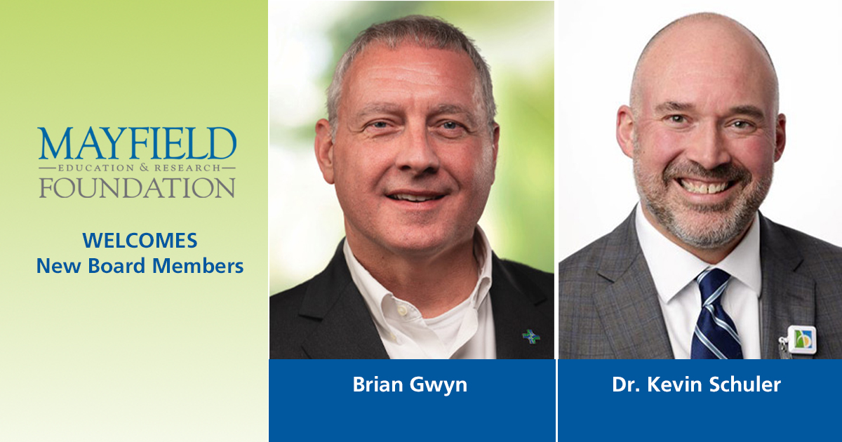 Two health system leaders join the Foundation Board of Directors